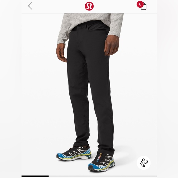 Lululemon ABC Classic-Fit 5 pocket pant Warpstreme 32” L - Picture 1 of 8